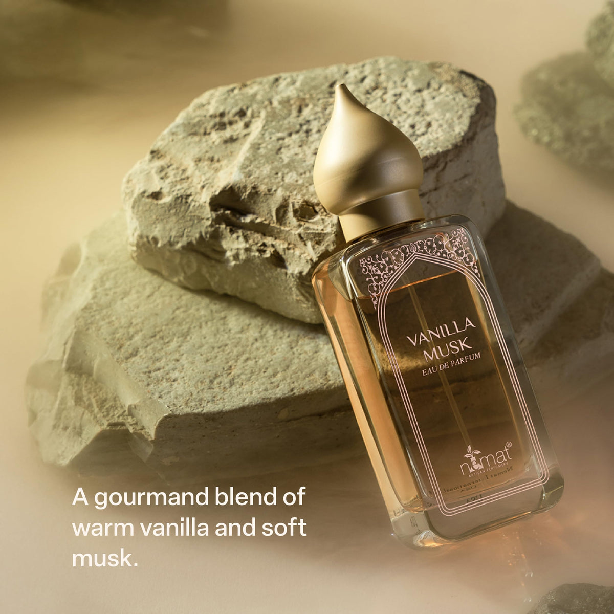Nemat Vanilla Musk packaging box side view