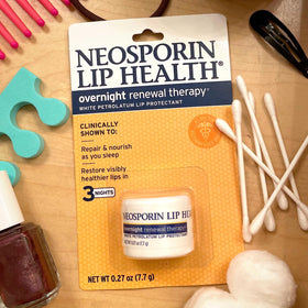 Neosporin Lip Health Overnight Renewal Therapy 0.27 oz ingredients list