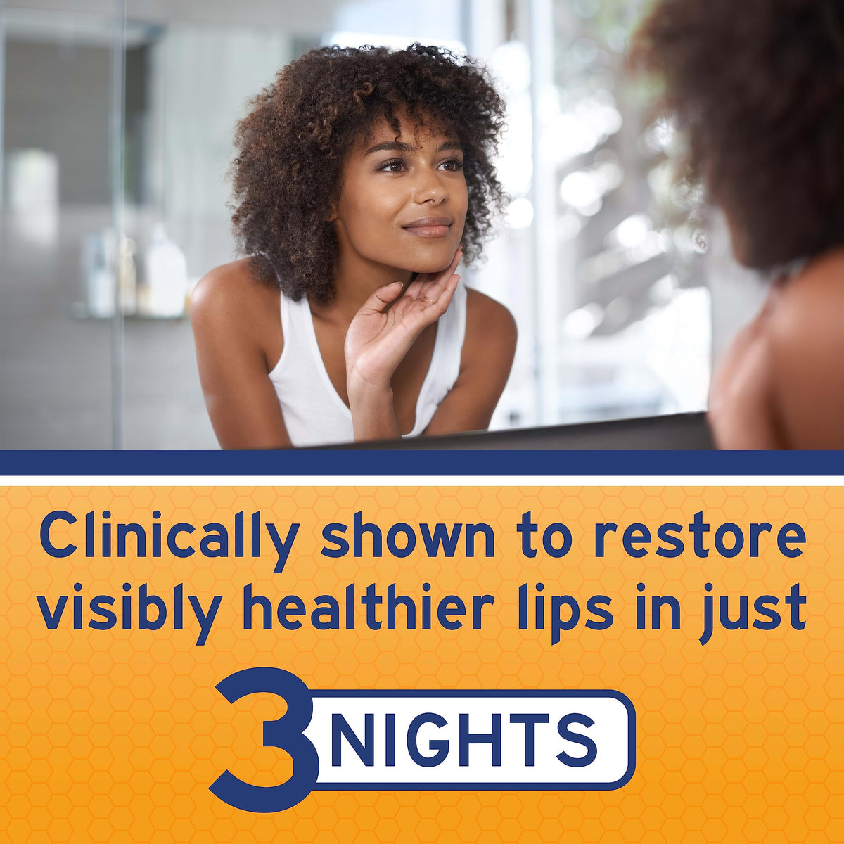 Neosporin Lip Health Overnight Renewal Therapy 0.27 oz top view