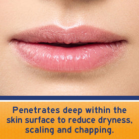 Neosporin Lip Health Overnight Renewal Therapy 0.27 oz with lid off