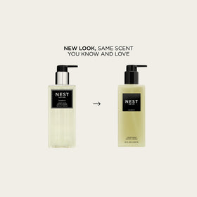 NEST New York Liquid Soap Bamboo bottle side view