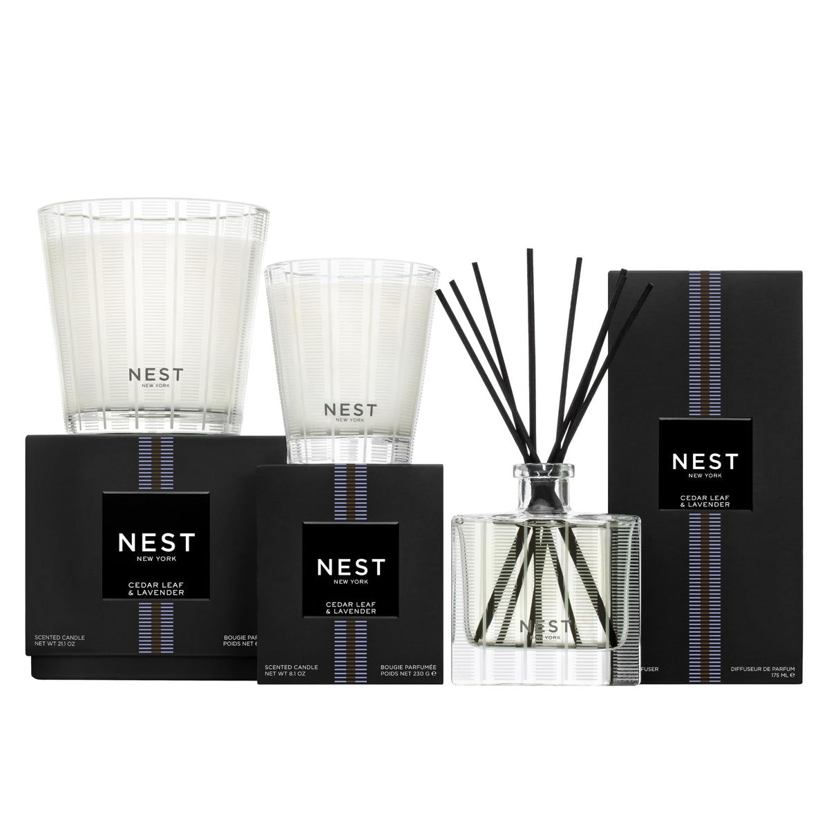 NEST New York Liquid Soap Cedar Leaf & Lavender packaging details
