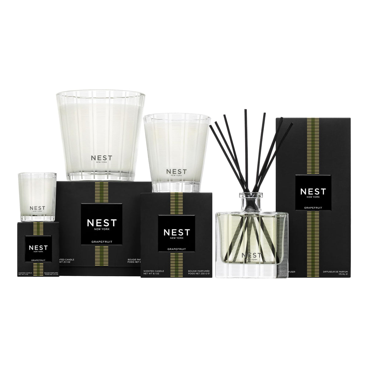 NEST New York Liquid Soap Grapefruit in a bathroom setting