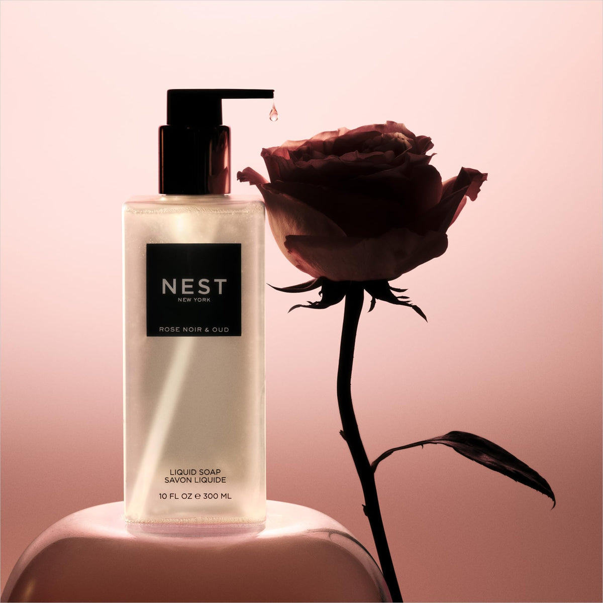 NEST New York Liquid Soap Rose Noir & Oud lifestyle scene