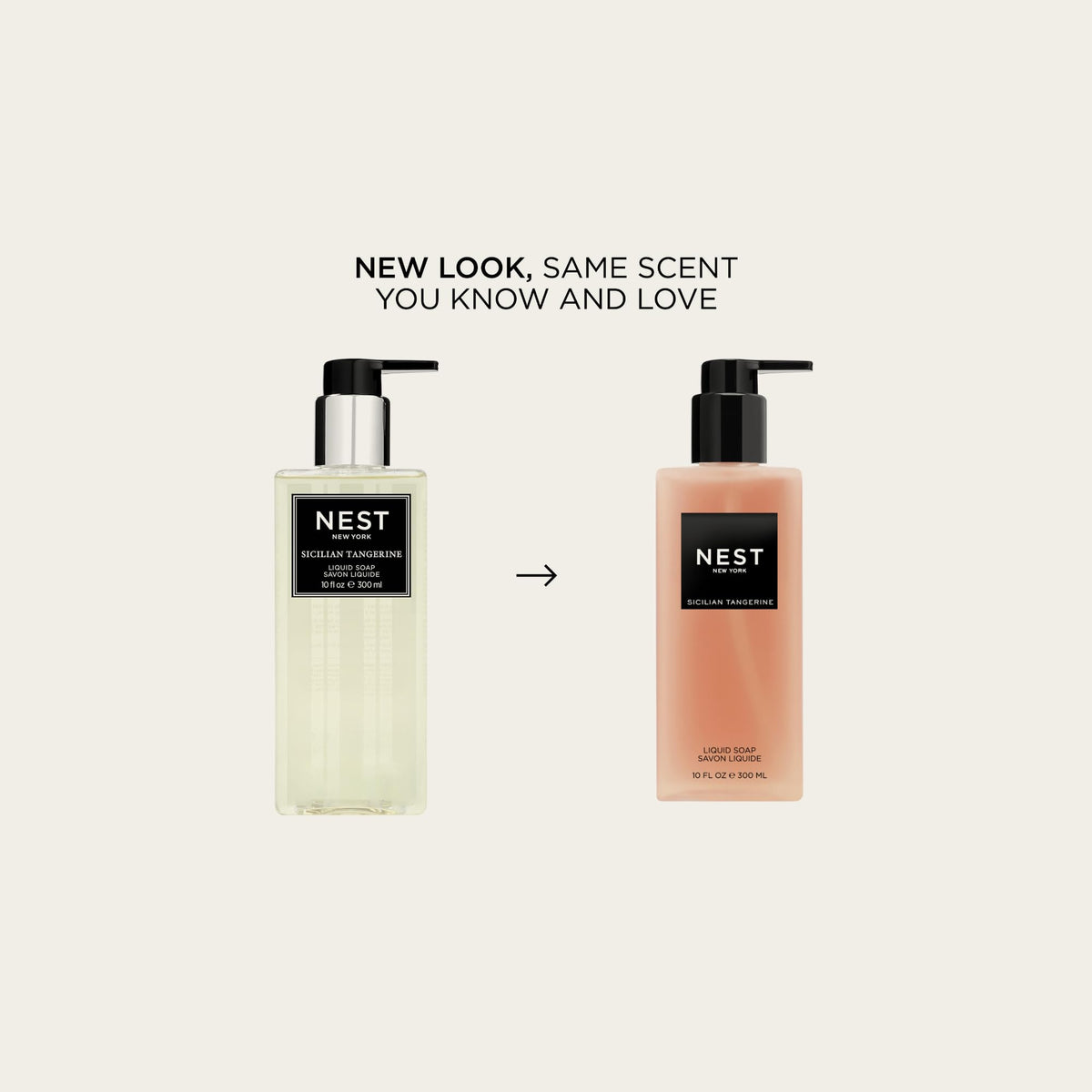 NEST New York Liquid Soap Sicilian Tangerine bottle side view