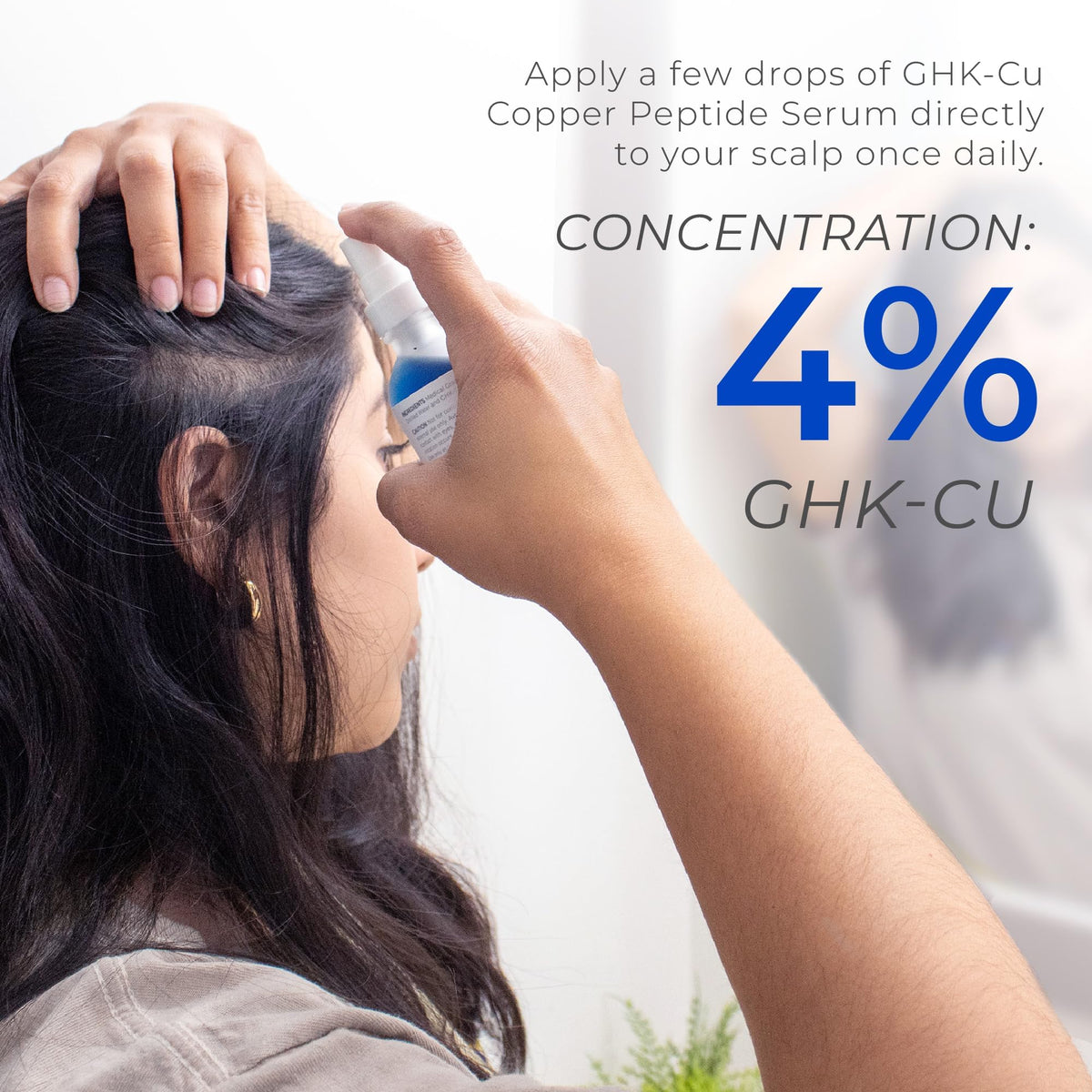 Neurogan GHK-Cu Hair & Scalp Serum lifestyle scene