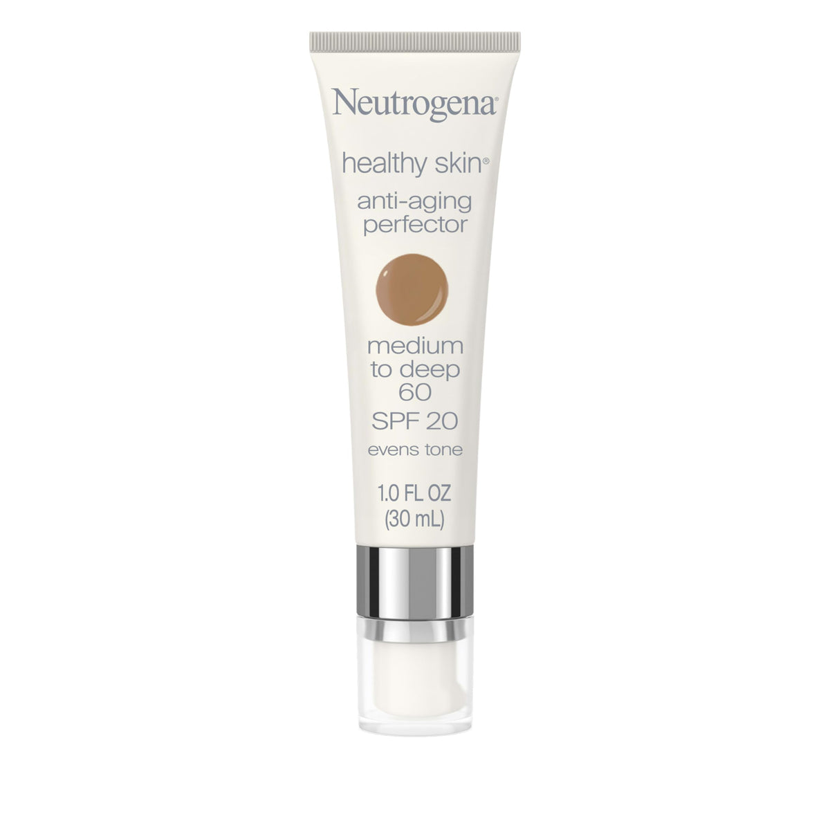 Neutrogena Anti-Aging Perfector Tinted Facial Moisturizer tube front view