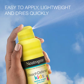 Neutrogena Beach Defense Kids Sunscreen Spray SPF 70, back view