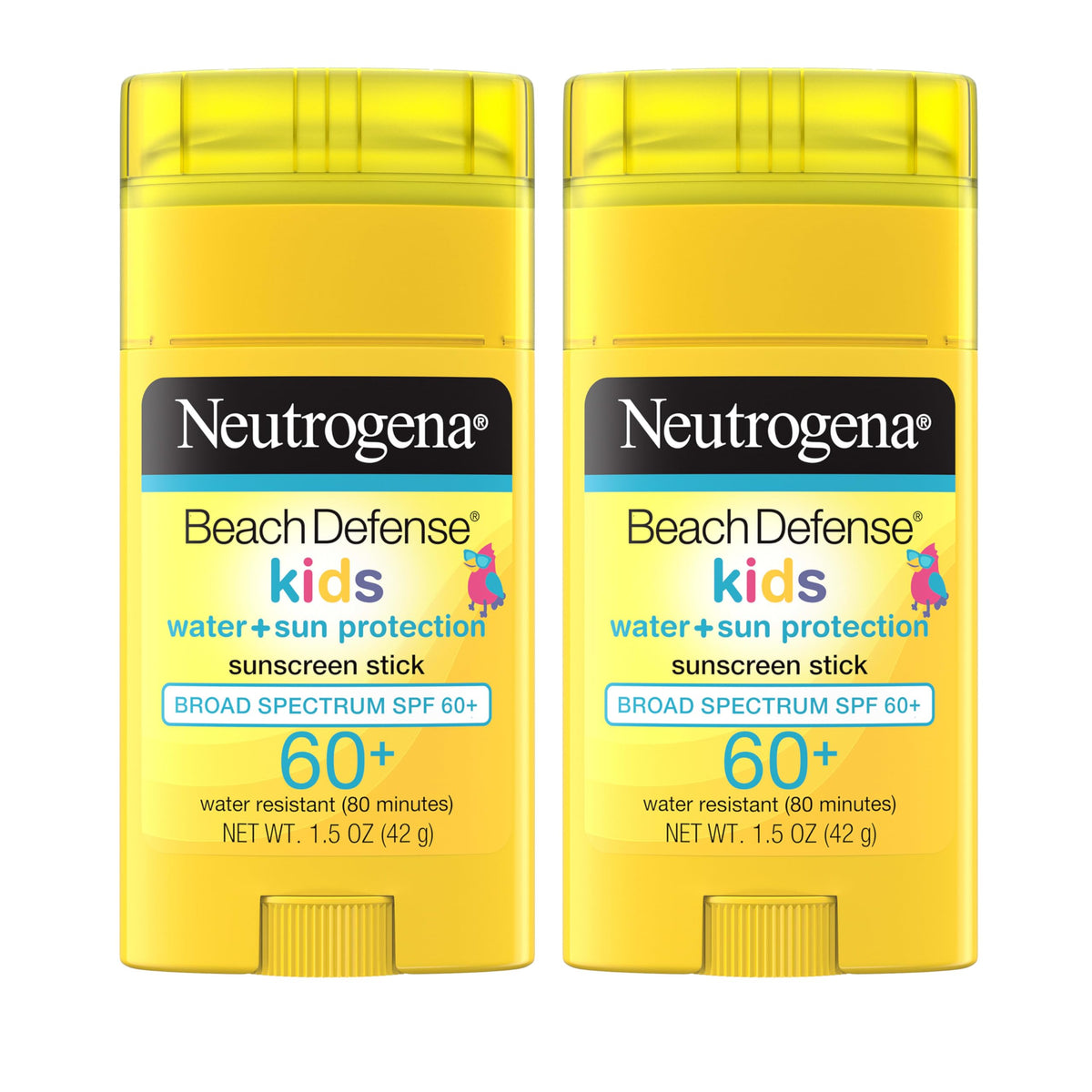 Neutrogena Beach Defense Kids Sunscreen Stick SPF 60+ front view