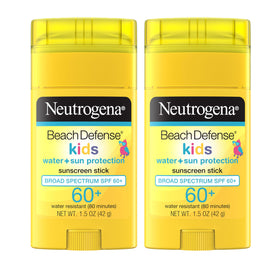 Neutrogena Beach Defense Kids Sunscreen Stick SPF 60+ front view