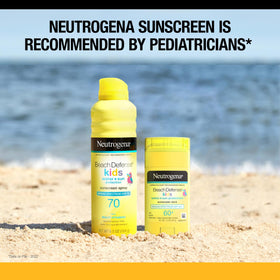 Neutrogena Beach Defense Kids Sunscreen Stick SPF 60+ packaging