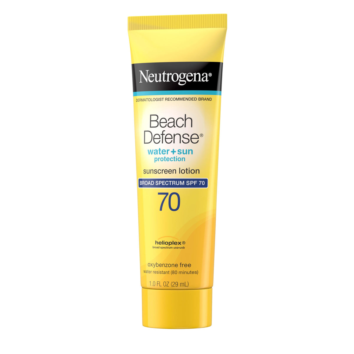 Neutrogena Beach Defense Sunscreen Lotion SPF 70, 48 pack display