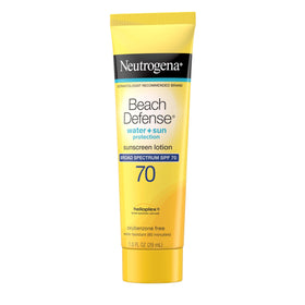 Neutrogena Beach Defense Sunscreen Lotion SPF 70, 48 pack display