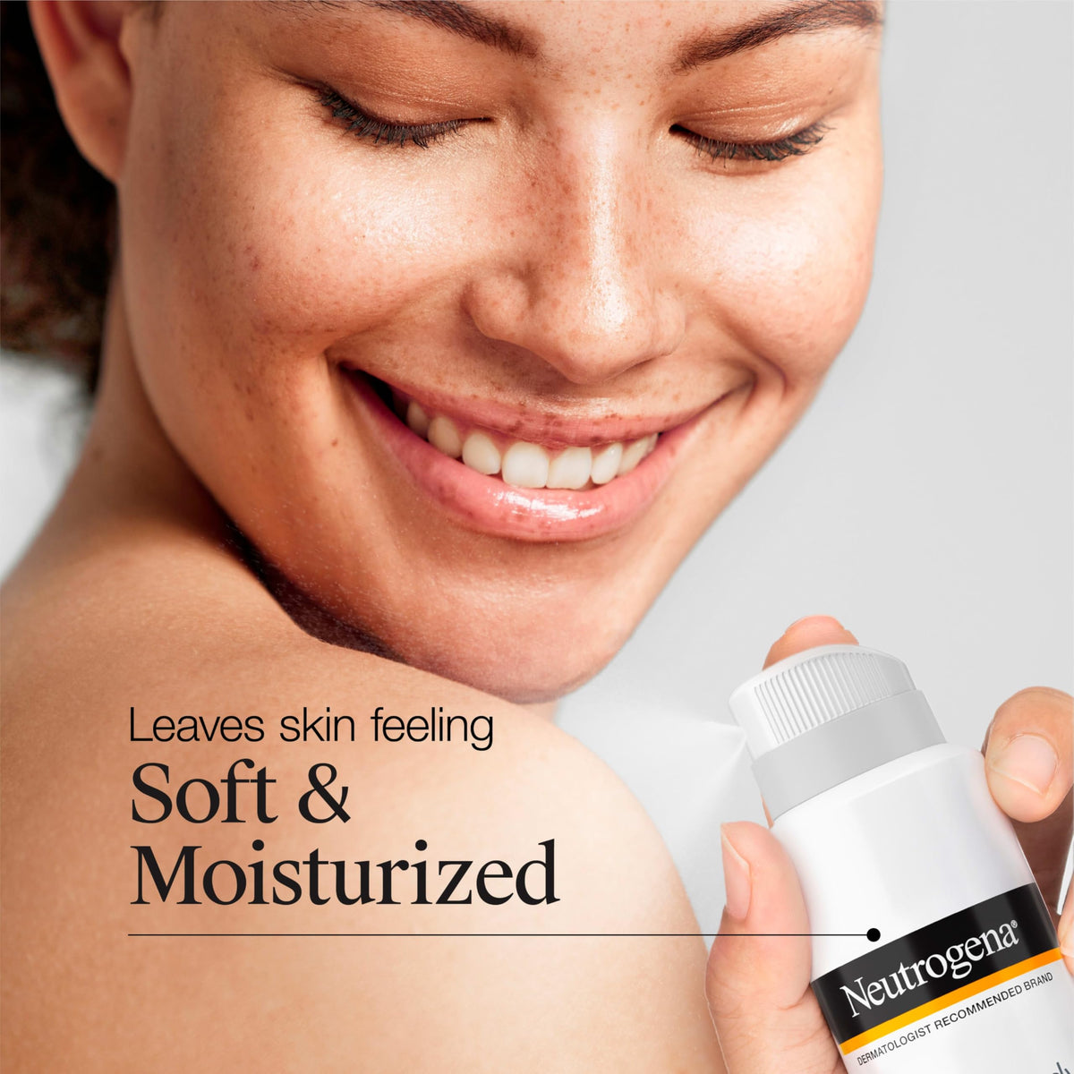 Neutrogena Clear Body Sunscreen Spray SPF 50 in outdoor setting