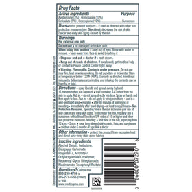 Neutrogena Clear Body Sunscreen Spray SPF 50 on a towel