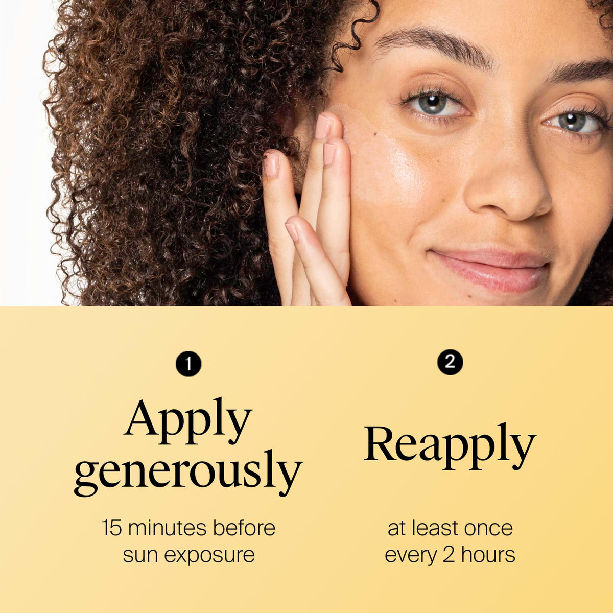 Neutrogena Clear Face Sunscreen Lotion SPF 50 application on skin