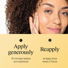 Neutrogena Clear Face Sunscreen Lotion SPF 50 application on skin