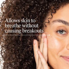 Neutrogena Clear Face Sunscreen SPF 30 back view showing ingredients