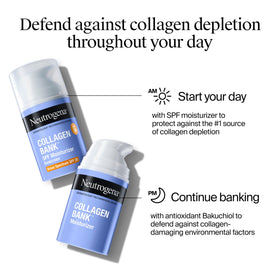 Neutrogena Collagen Bank Face Moisturizer application on skin