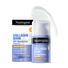 Neutrogena Collagen Bank Moisturizer front view with SPF 30 label