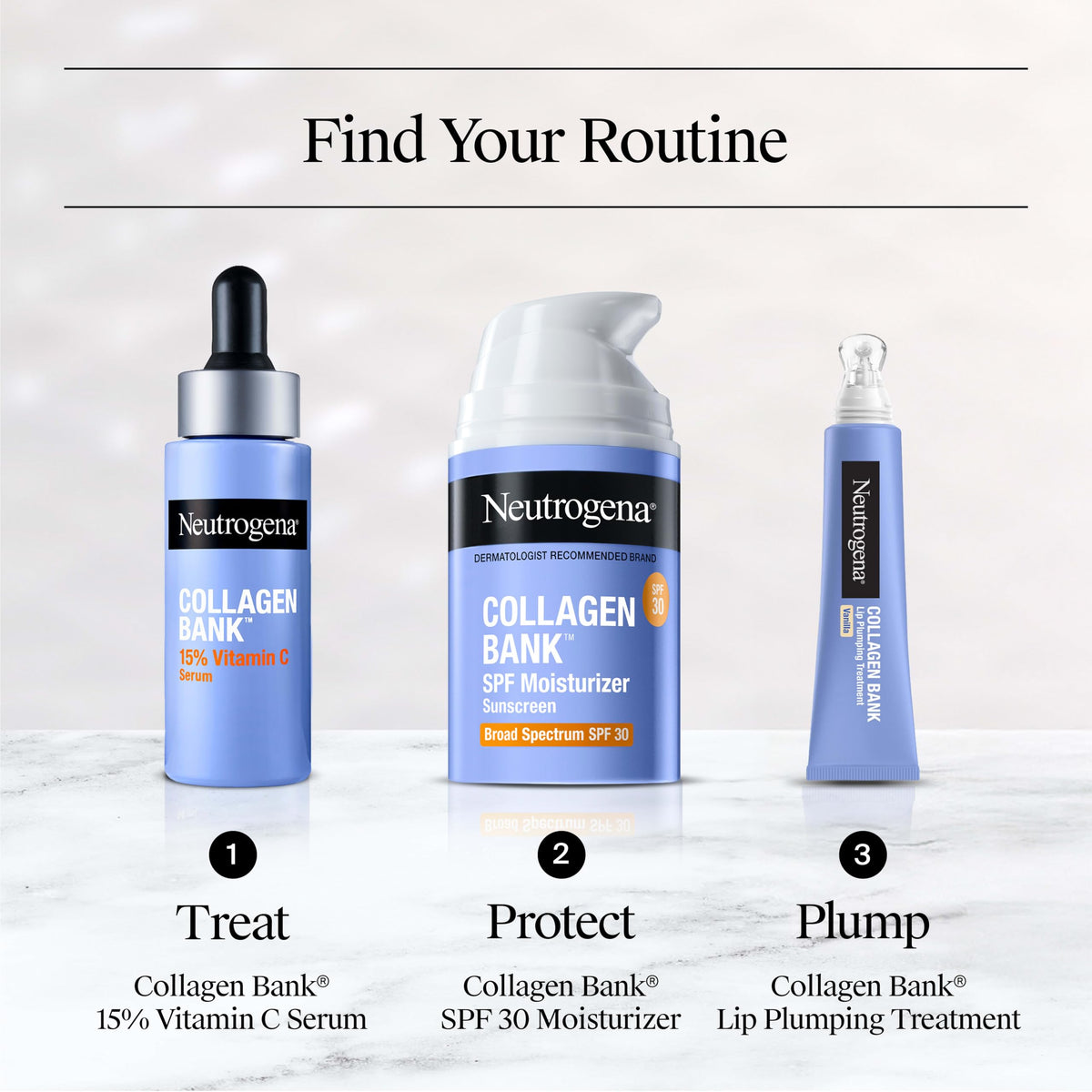 Neutrogena Collagen Bank Moisturizer ingredients list