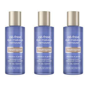 Neutrogena Gentle Oil-Free Eye Makeup Remover 3 Pack front view
