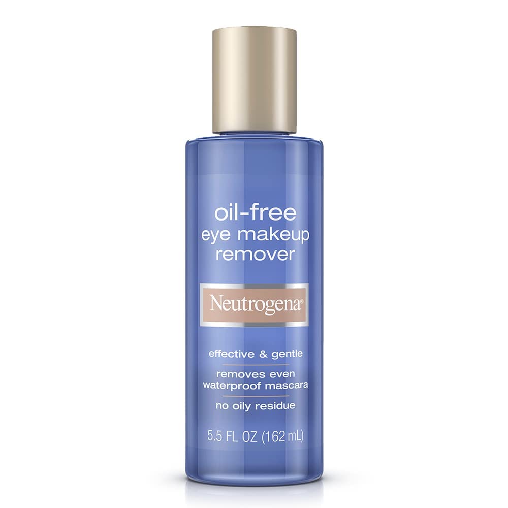 Neutrogena Gentle Oil-Free Eye Makeup Remover bottle front view