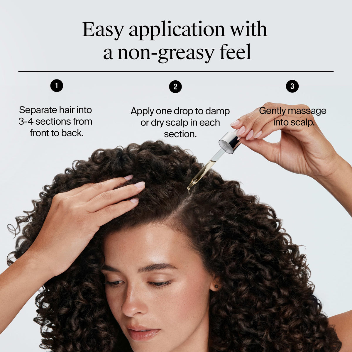 Neutrogena Hair Restore Serum lifestyle scene on bathroom counter