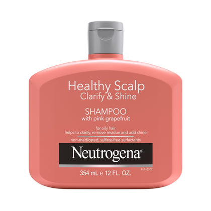 Neutrogena Healthy Scalp Clarify & Shine Shampoo 12 fl oz front view