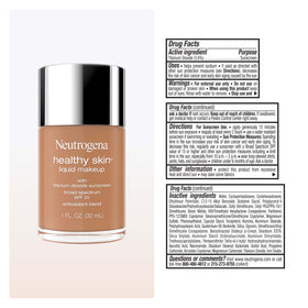 Neutrogena Healthy Skin Liquid Foundation Bronze 430N product features