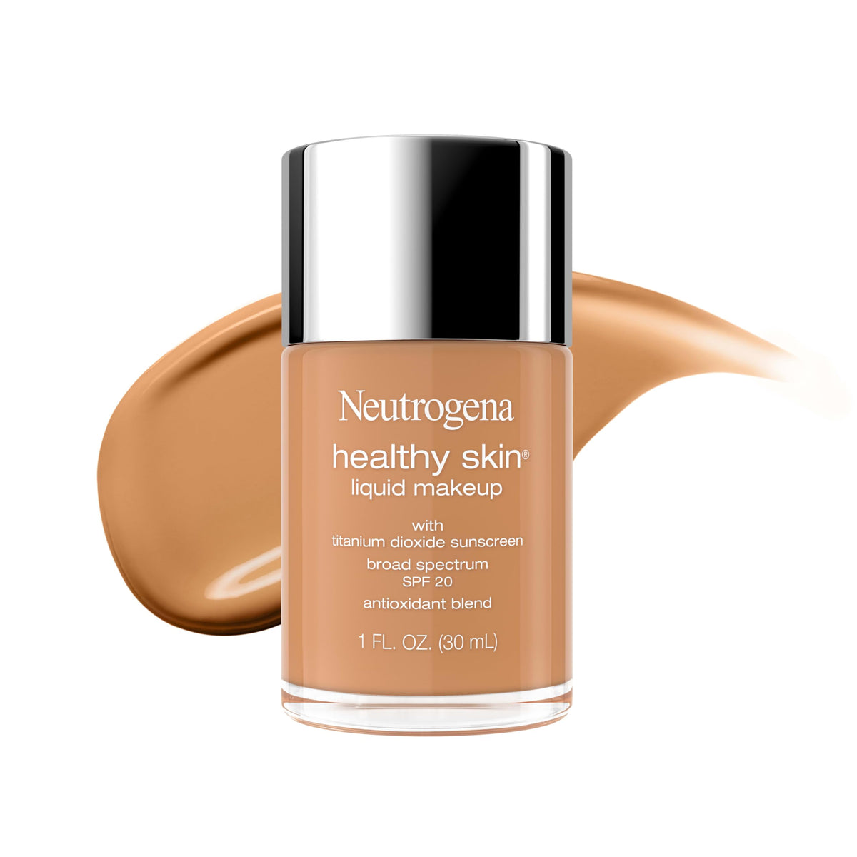 Neutrogena Healthy Skin Liquid Foundation Golden Tan 410W front view