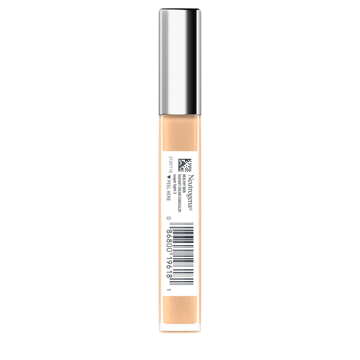 Neutrogena Healthy Skin Radiant Cream Concealer Sugar Light 03 texture on skin