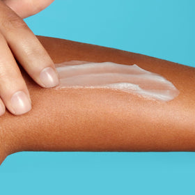 Neutrogena Hydro support Body Gel Cream application on skin