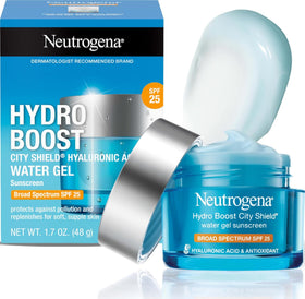 Neutrogena Hydro support City Shield Water Gel Moisturizer SPF 25 front view