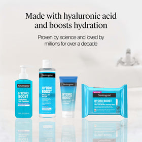 Neutrogena Hydro support Cleansing Wipes travel-friendly packaging