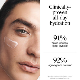 Neutrogena Hydro support Face Moisturizer SPF 50 on bathroom counter