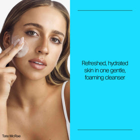 Neutrogena Hydro support Gel Cleanser back view with ingredient list