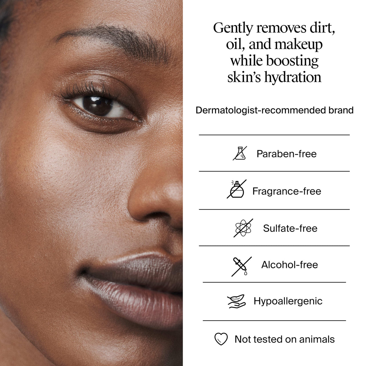 Neutrogena Hydro support Gel Cleanser in a bathroom setting