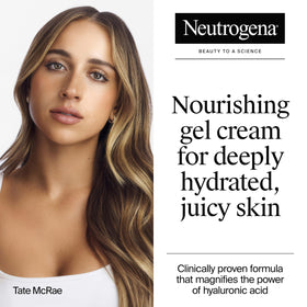 Neutrogena Hydro support Gel Cream texture close-up