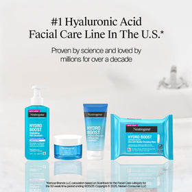 Neutrogena Hydro support Hydrating Face Mask in use