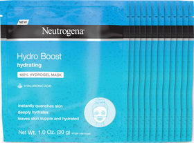 Neutrogena Hydro support Hydrating Face Masks 12 pack front view