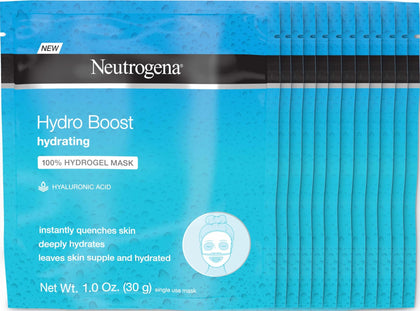 Neutrogena Hydro support Hydrating Face Masks 12 pack front view