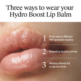Neutrogena Hydro support Lip Balm next to beauty products