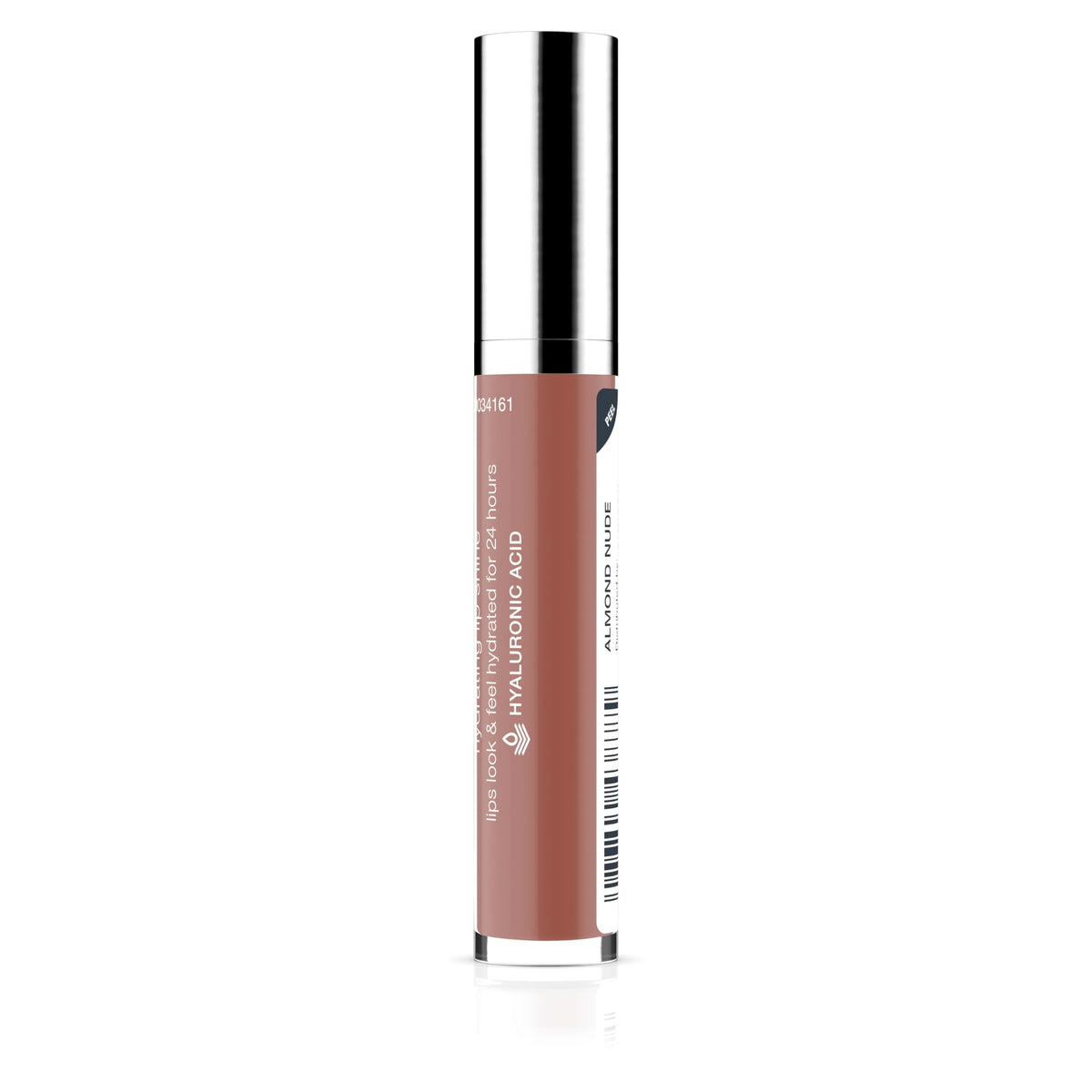 Neutrogena Hydro support Lip Gloss Almond Nude applied on lips