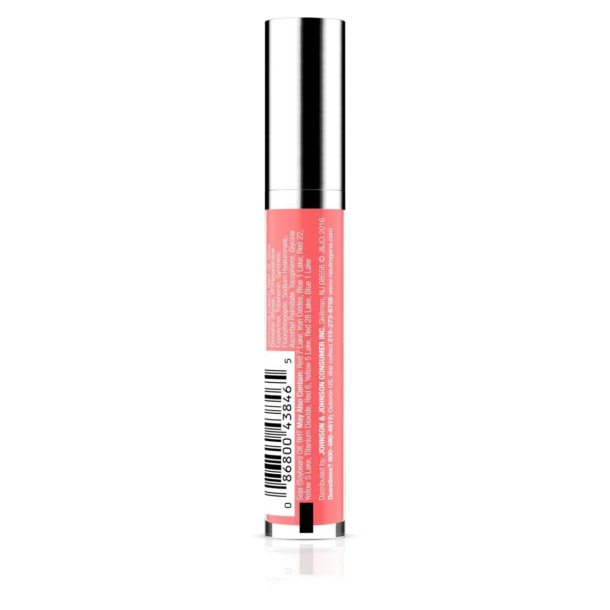 Neutrogena Hydro support Lip Gloss applied on lips