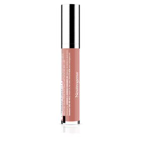 Neutrogena Hydro support Lip Gloss Berry Brown on lips