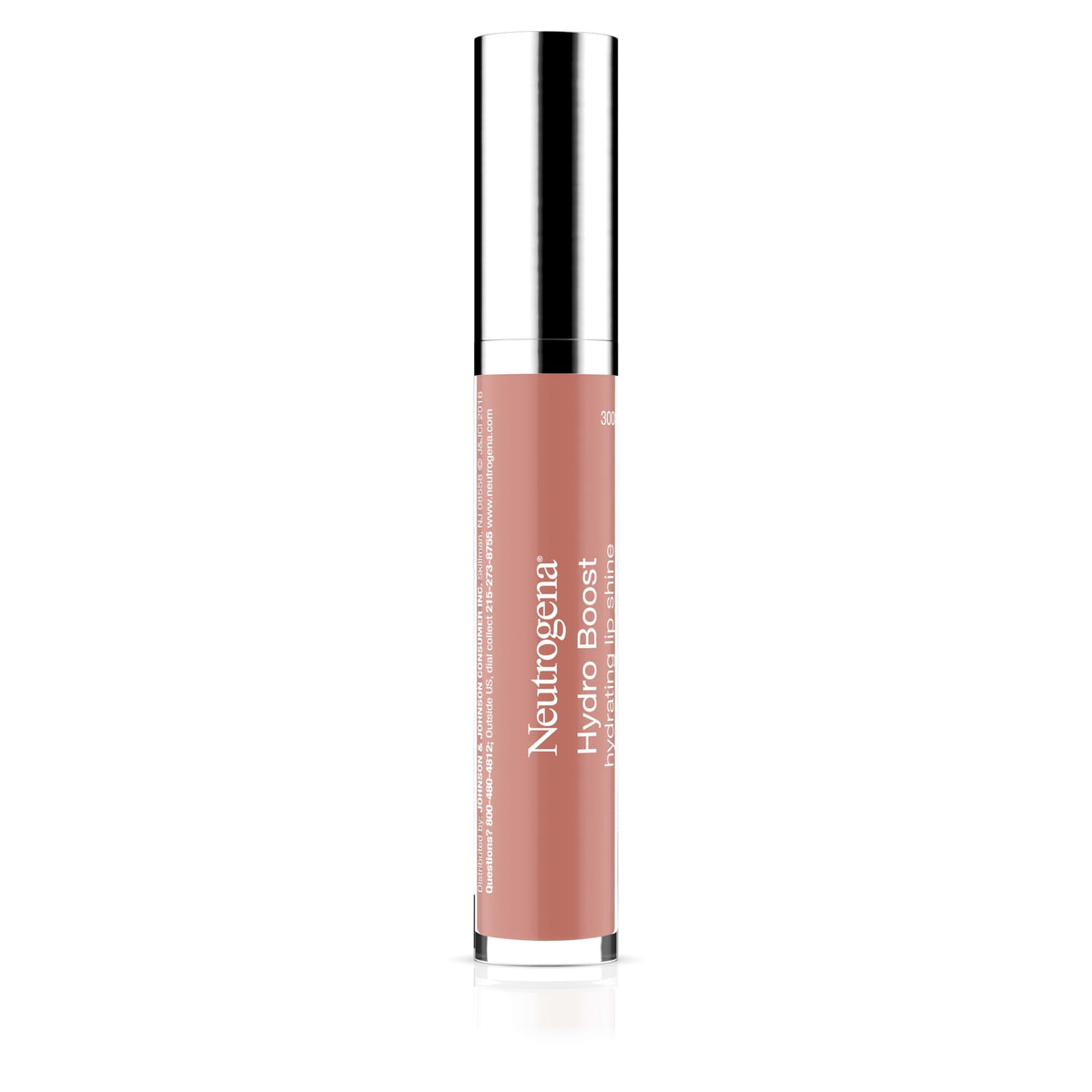 Neutrogena Hydro support Lip Gloss Berry Brown tube side view