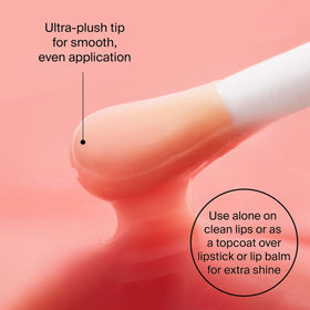 Neutrogena Hydro support Lip Oil Light Pink on a makeup table