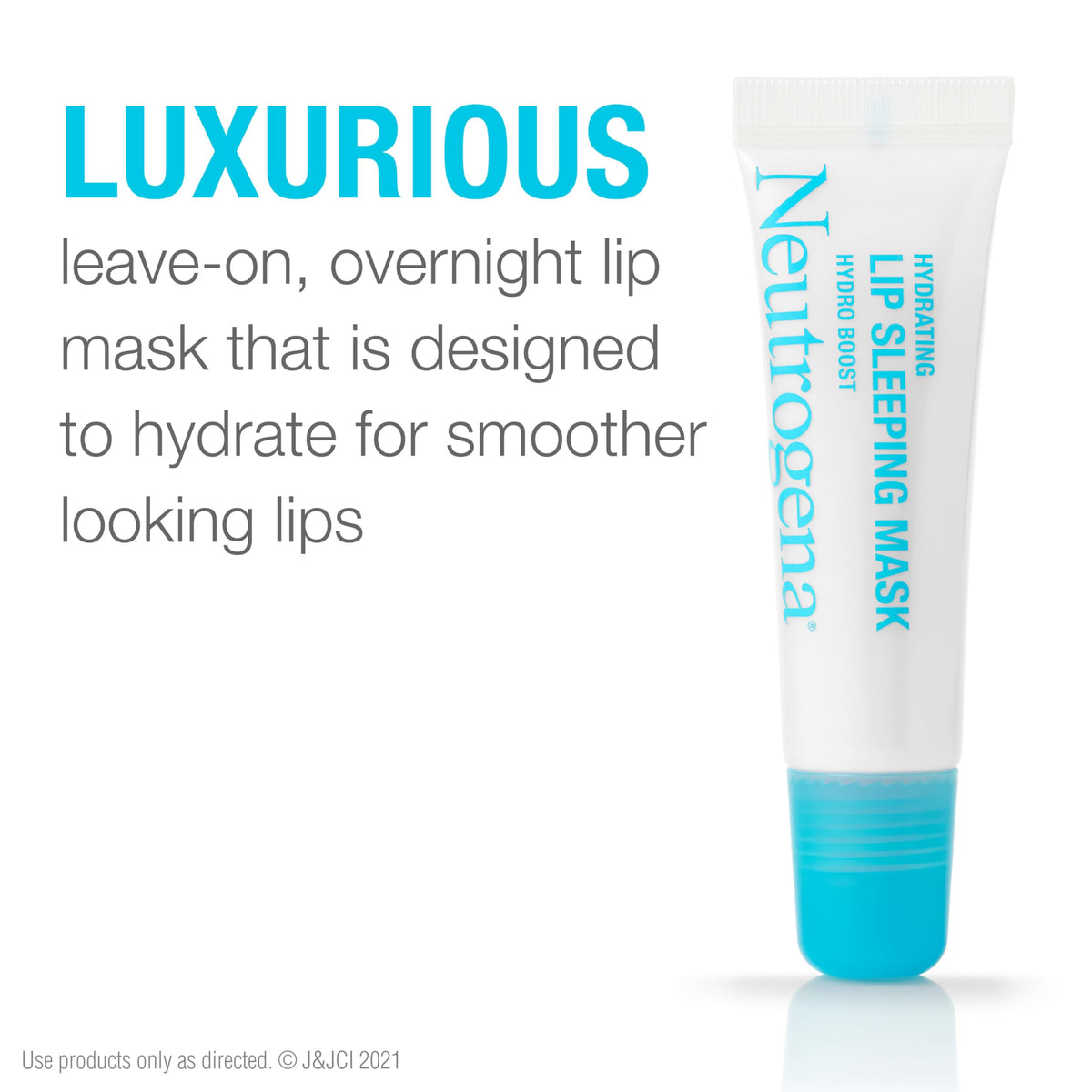 Neutrogena Hydro support Lip Sleeping Mask clear gel texture