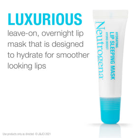 Neutrogena Hydro support Lip Sleeping Mask clear gel texture